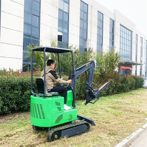 Electric Mini Excavator For Agricultural Greenhouses high quality