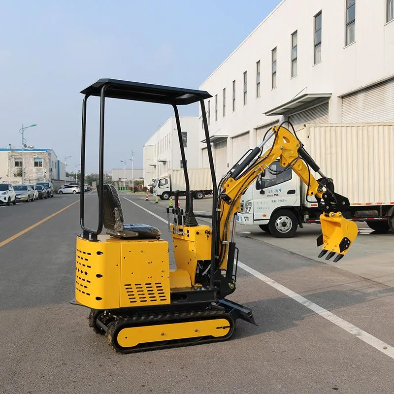 800 kg swing boom -kaivukone